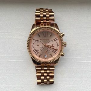 Womens resegold Michael Kors watch
